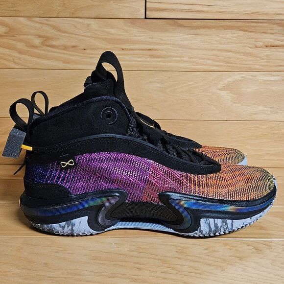 Air Jordan XXXVI 36 Size 10 Year of the Tiger Black Laser Orange Pink CZ2650-002 - Picture 1 of 12